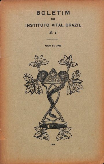 Boletim do Instituto Vital Brazil, Número 4, Publicado:1928