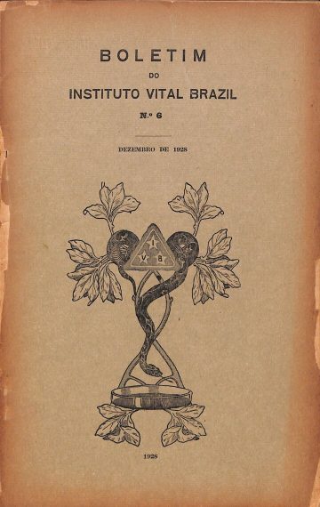 Boletim do Instituto Vital Brazil, Número 6, Publicado:1928