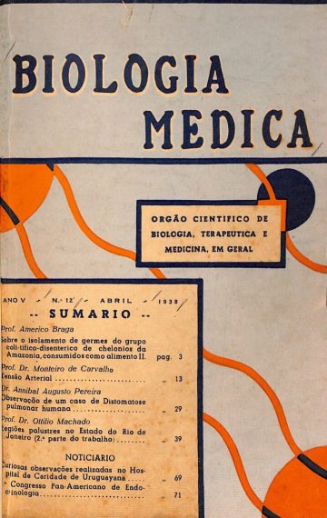 Biologia Médica, Volume 5, Número 12, Publicado:1938